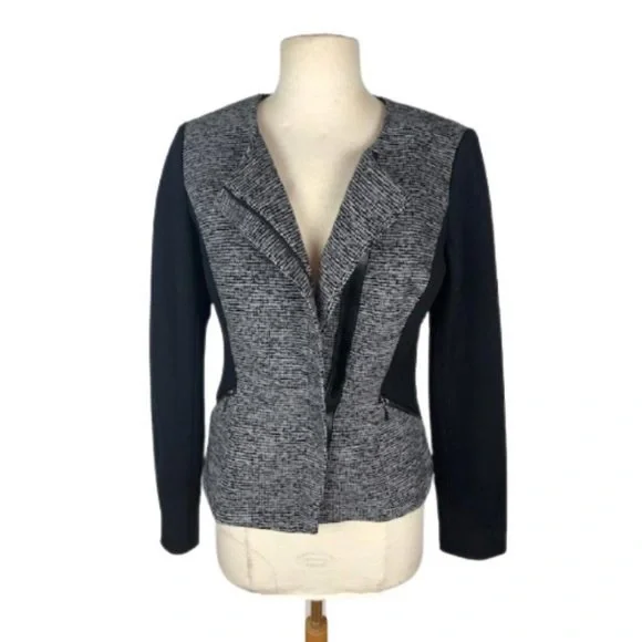 Rebecca Taylor Tweed Moto Jacket - Picture 2 of 7